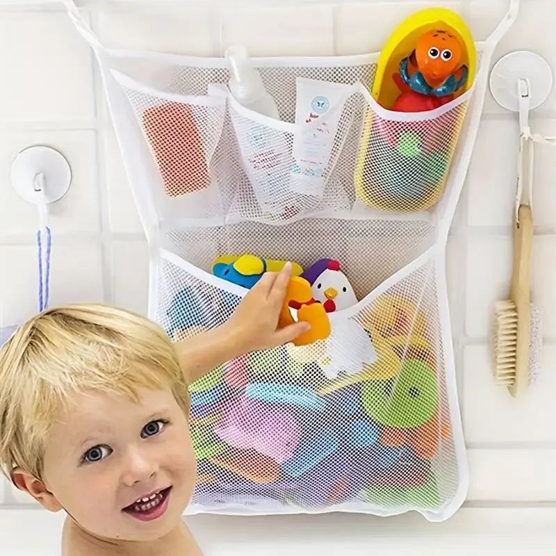 Baby Products Basket - Home Organizer Kids Tidy Storage Suction