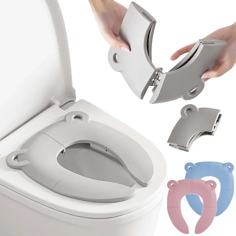 Baby Cartoon Travel Folding Po - Toddler Potty Training Seat ulasan dan harga