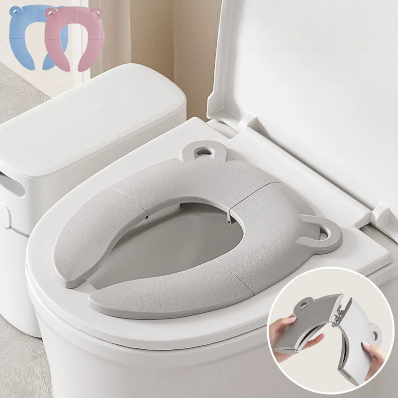 Baby Cartoon Travel Folding Po - Toddler Potty Training Seat ulasan dan harga