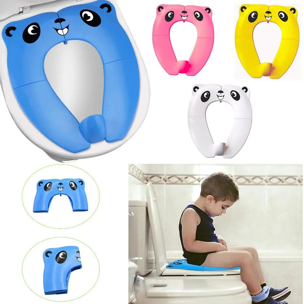Portable Folding Non Slip Sili - Toddler Potty Training Seat ulasan dan harga