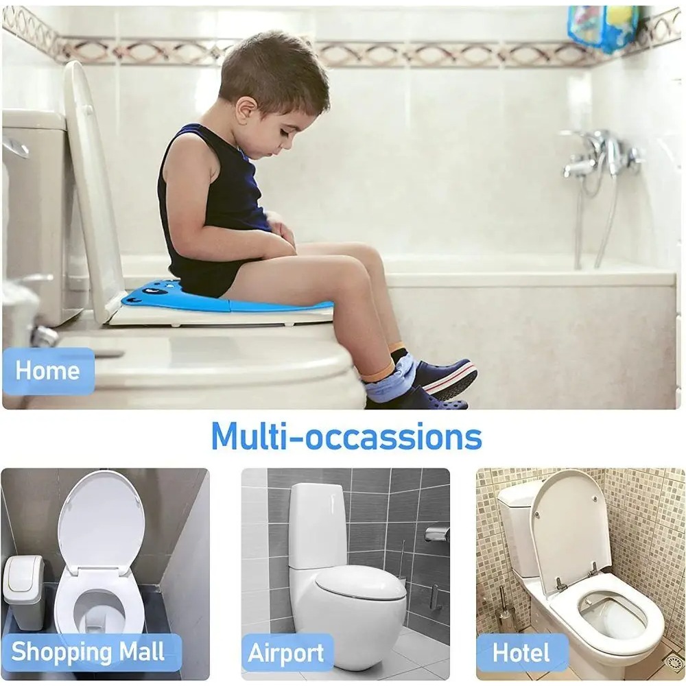 Portable Folding Non Slip Sili - Toddler Potty Training Seat ulasan dan harga