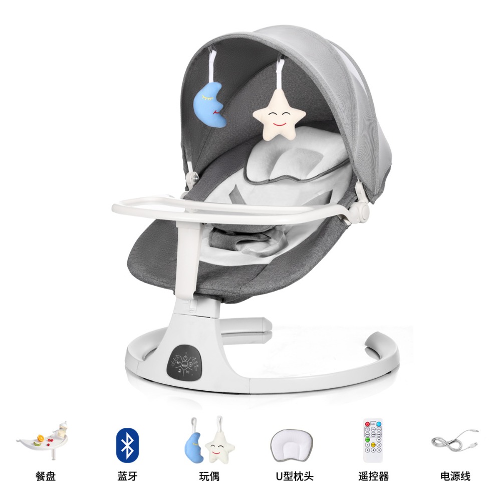 Electric Baby Rocking Chair wi - Baby Swing Bouncer ulasan dan harga