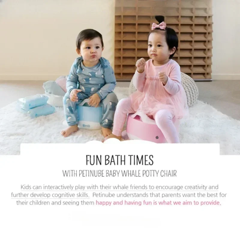 Cute Whale Bunny Child Potty T - Toddler Potty Training Seat ulasan dan harga
