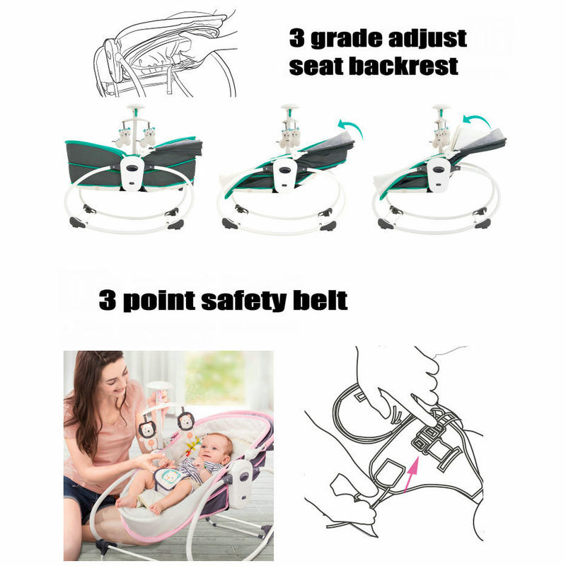5 In 1 Baby Rocker Infant Swin - Baby Swing Bouncer ulasan dan harga
