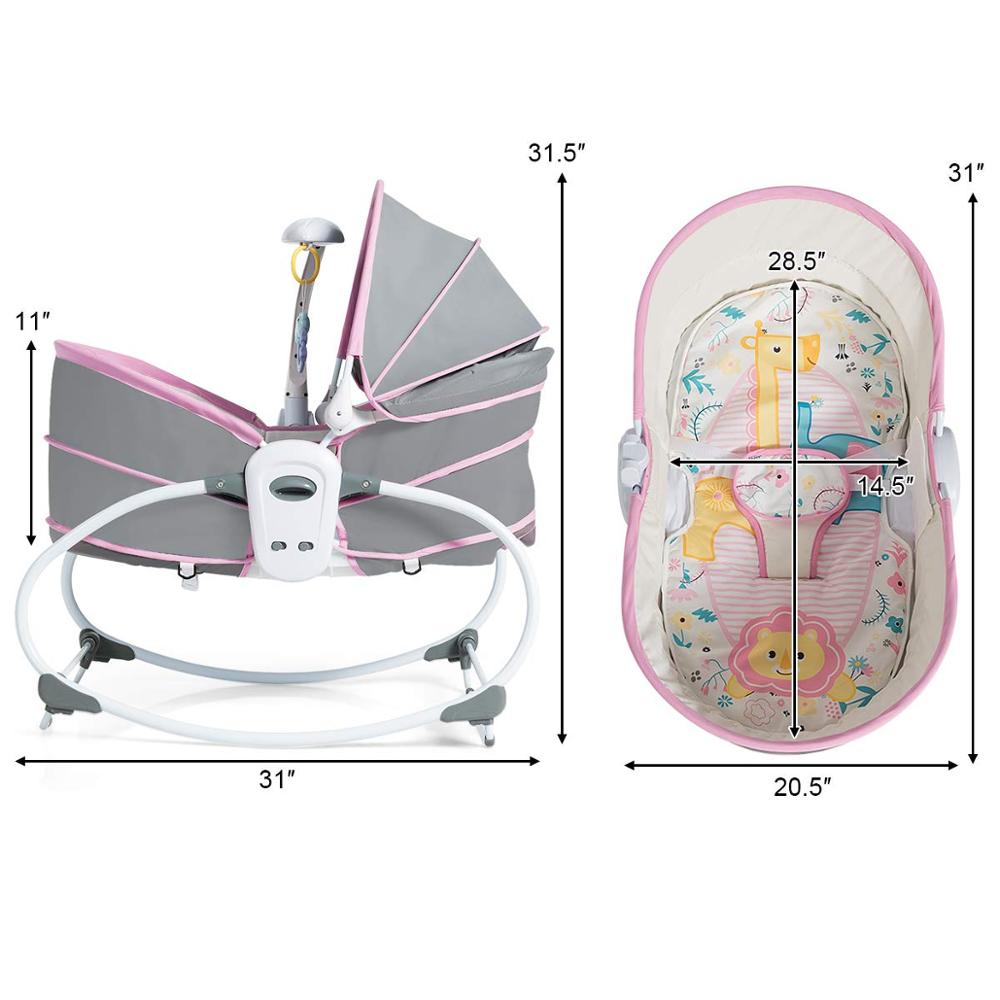 5 In 1 Baby Rocker Infant Swin - Baby Swing Bouncer ulasan dan harga