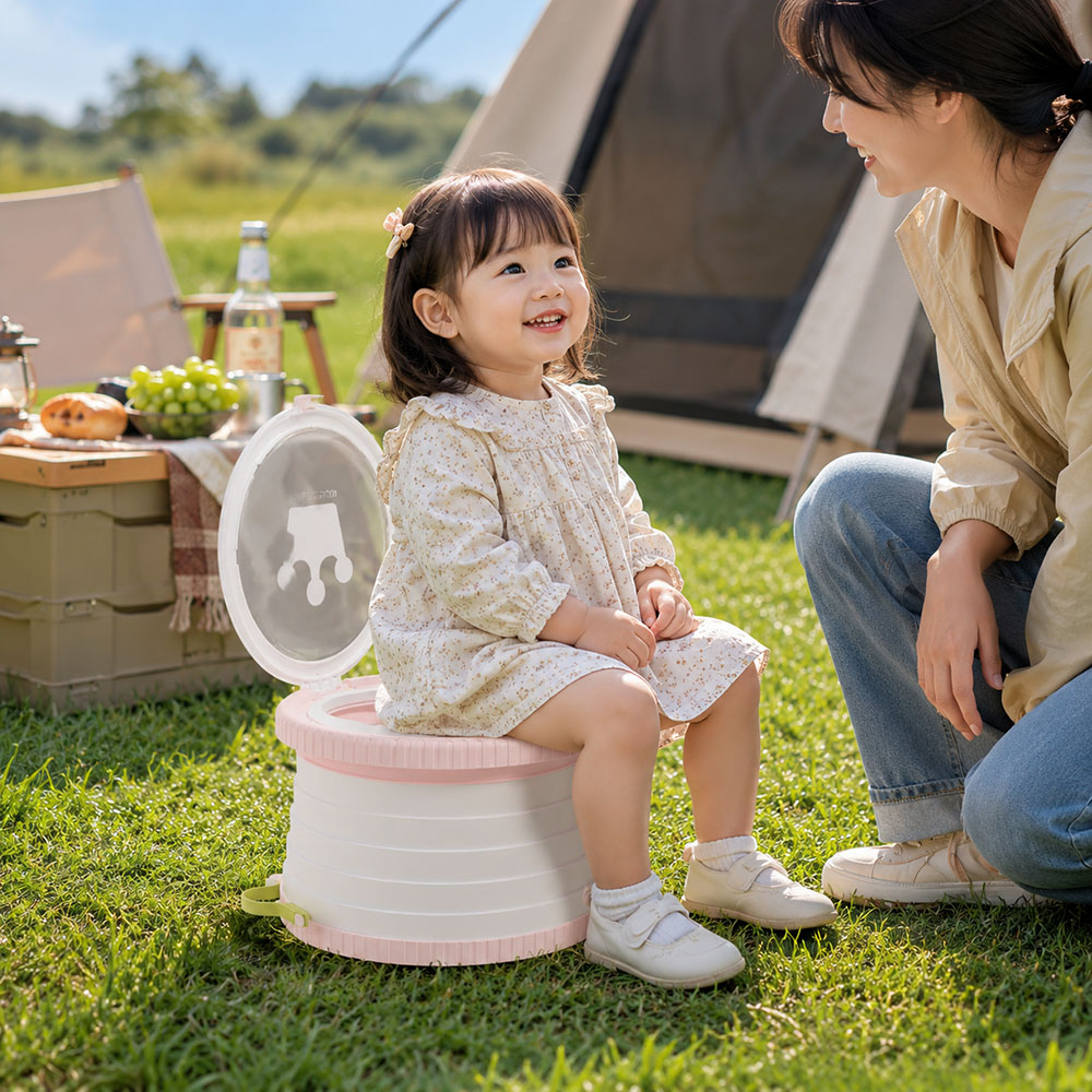Portable Folding Travel Potty  - Toddler Potty Training Seat ulasan dan harga
