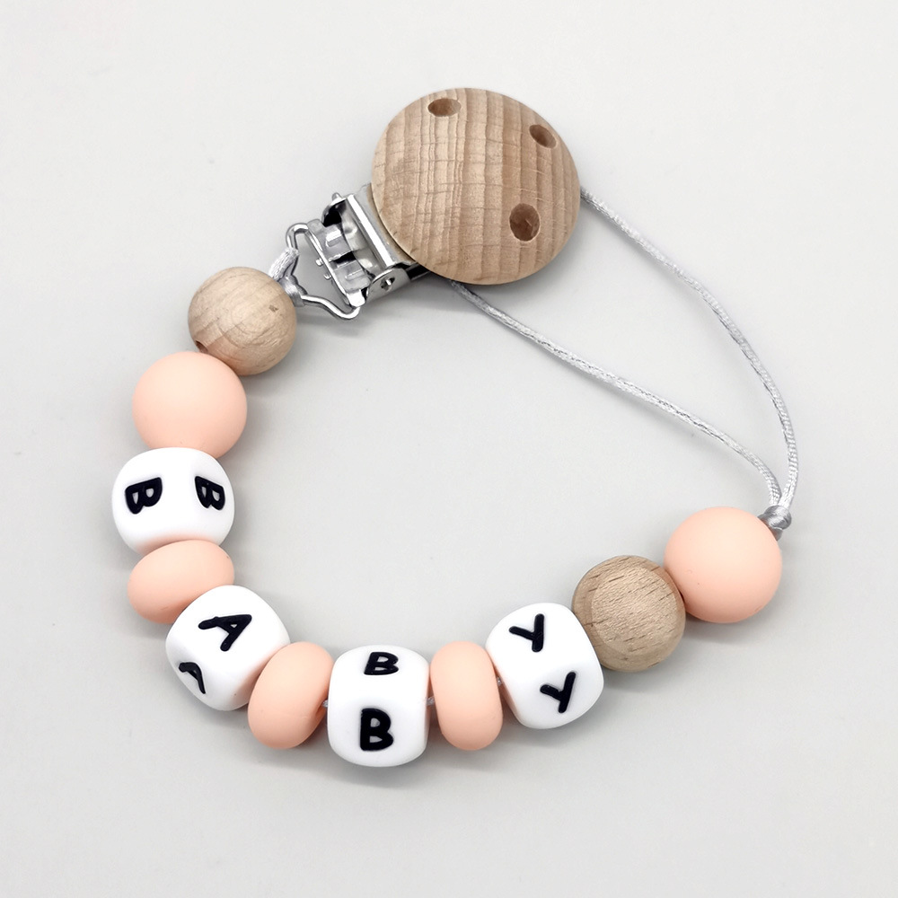Custom Name Pacifier Clips Cha - Baby Products Toys ulasan dan harga