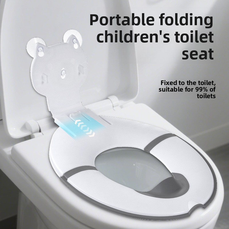 New Portable Foldable Toilet S - Toddler Potty Training Seat ulasan dan harga