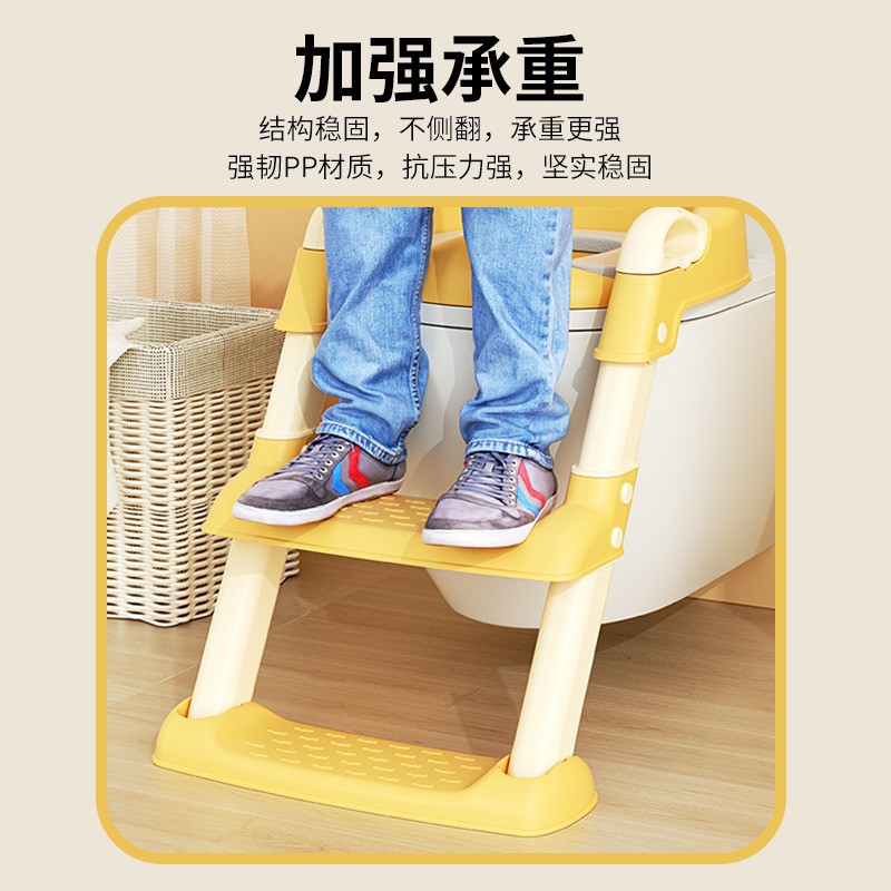 Stepped Children's Toilet Fold - Toddler Potty Training Seat ulasan dan harga