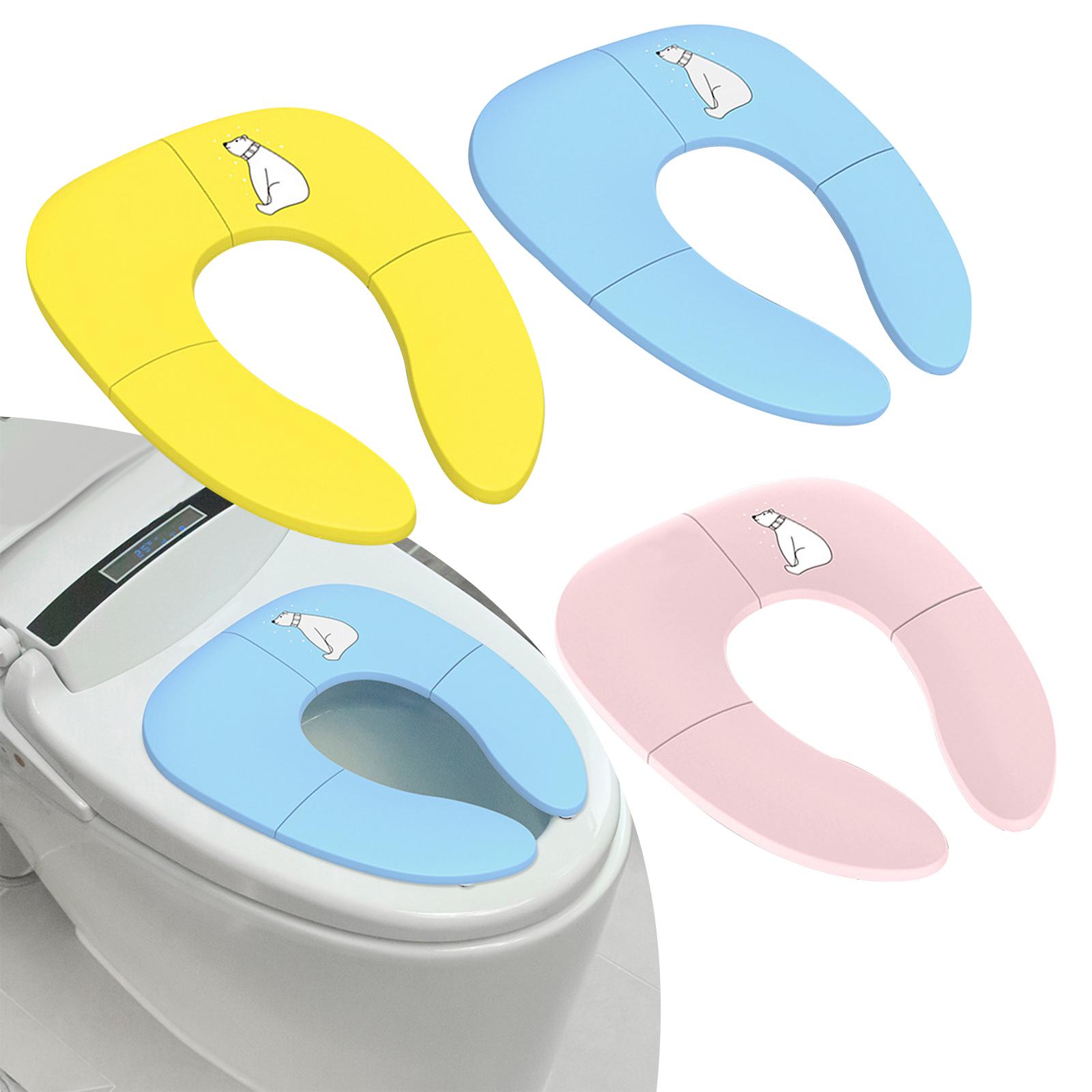 Folding Toilet Seat Reusable T - Toddler Potty Training Seat ulasan dan harga