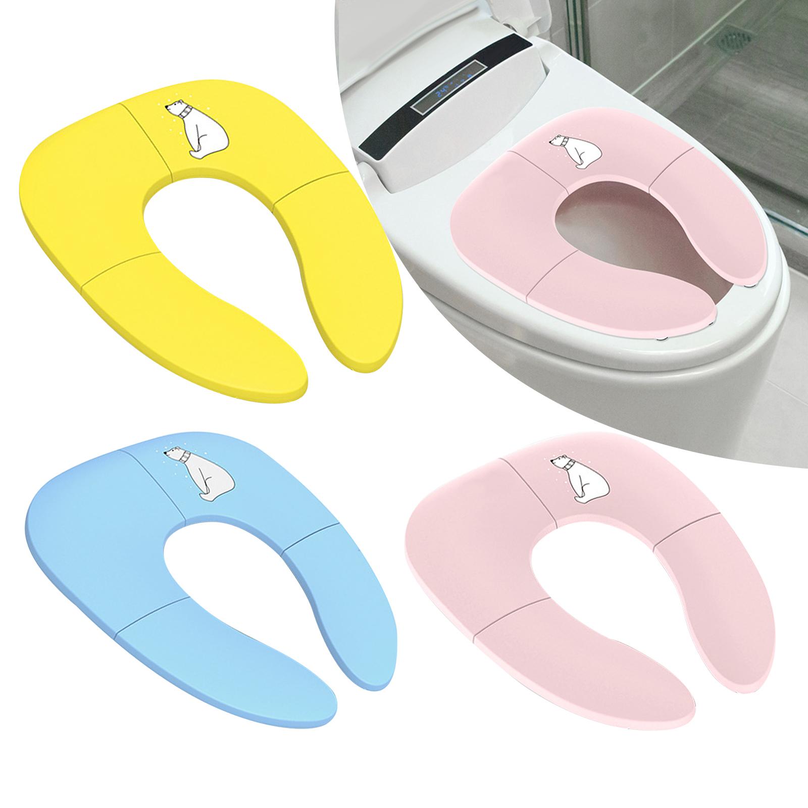 Folding Toilet Seat Reusable T - Toddler Potty Training Seat ulasan dan harga