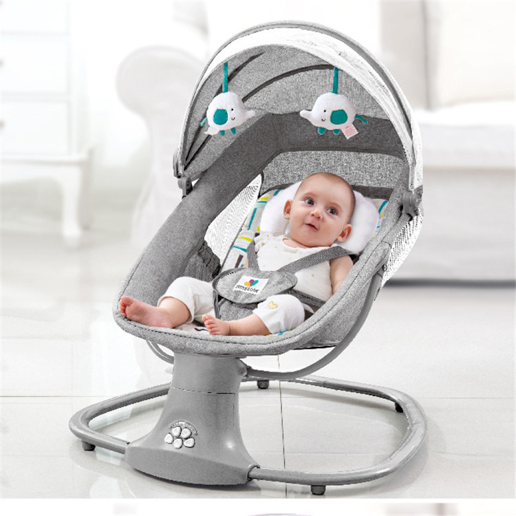 Rocking Chair with Bluetooth M - Baby Swing Bouncer ulasan dan harga