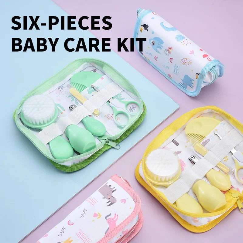 6PCS/Set Baby Care Nursery Car - Baby Products Kit For Newborn ulasan dan harga