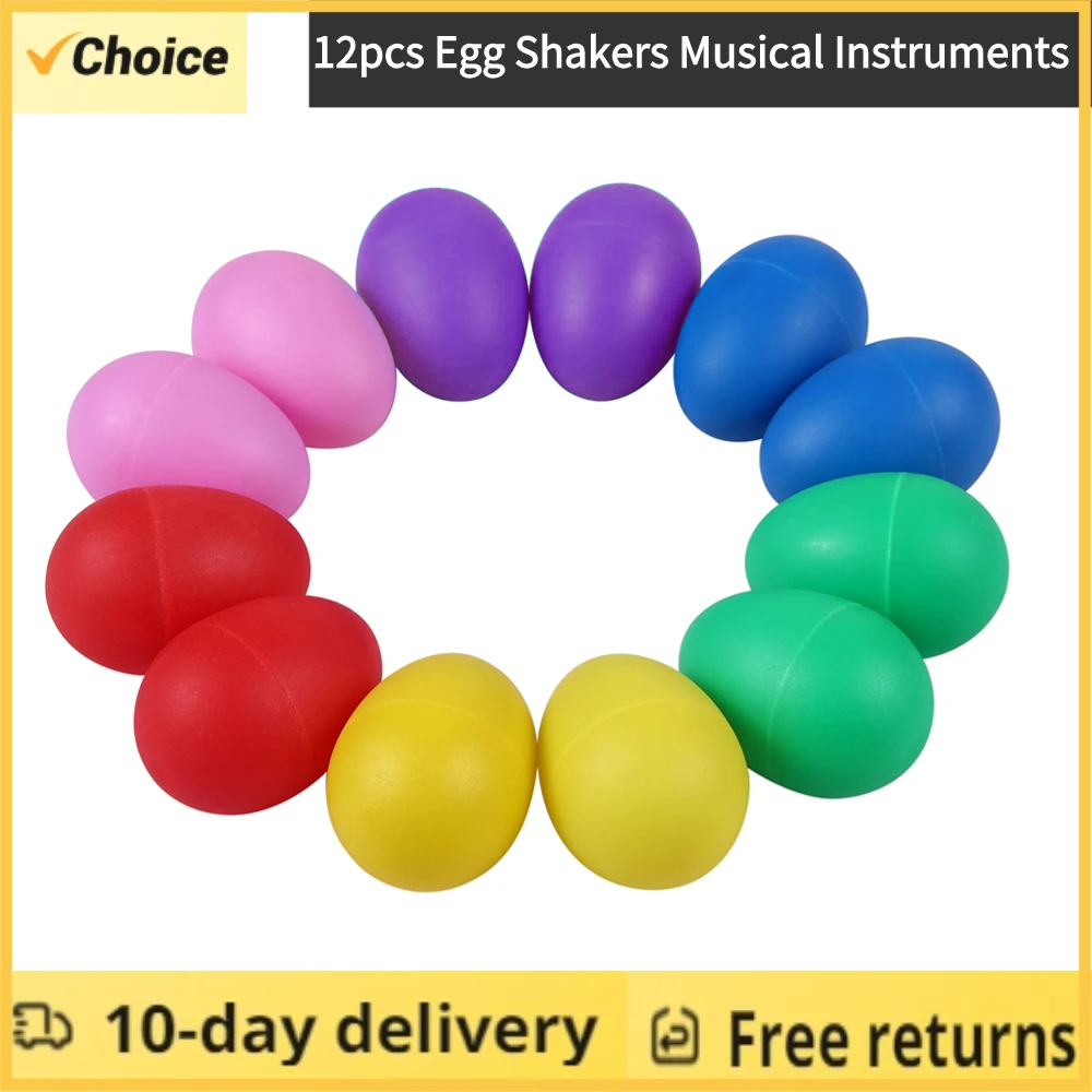 12PCS Easter Egg Shakers for K - Baby Products Basket ulasan dan harga
