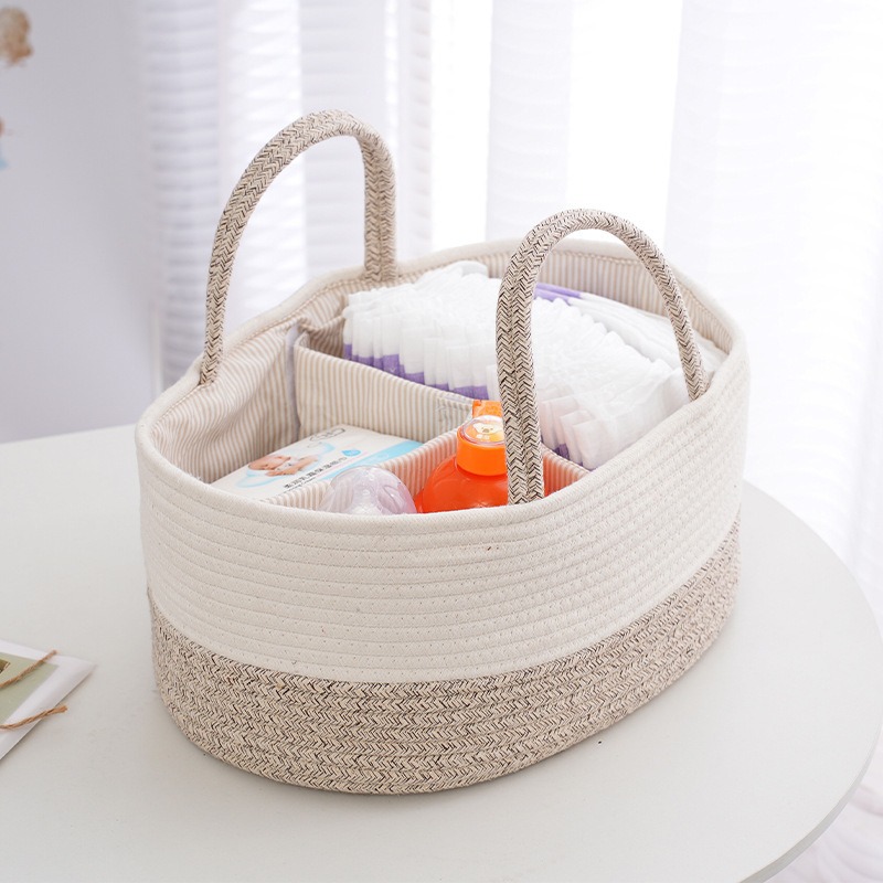 Foldable Diaper Caddy Organize - Baby Products Basket ulasan dan harga