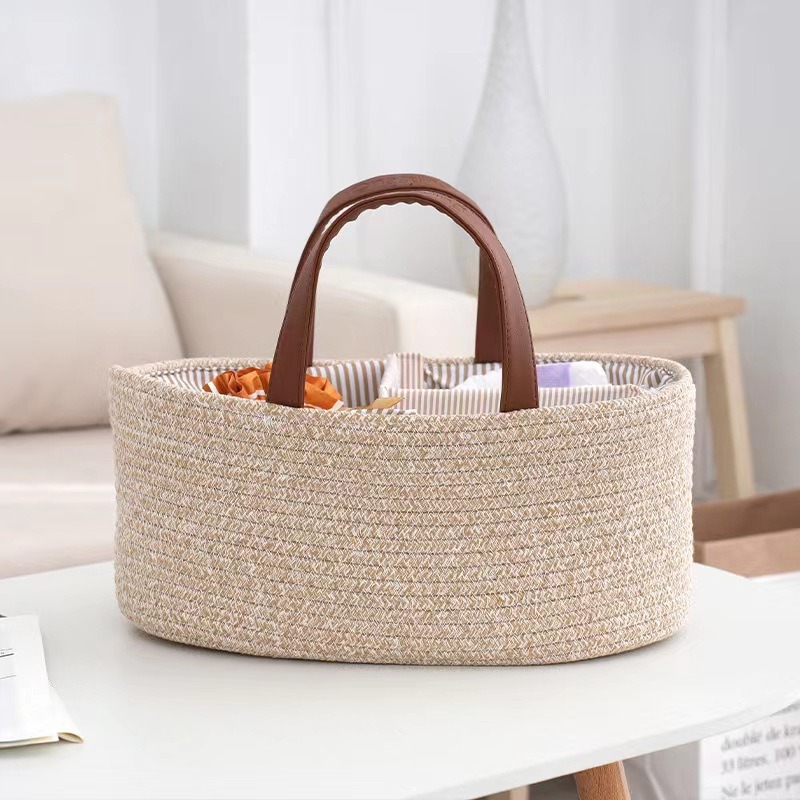 Foldable Diaper Caddy Organize - Baby Products Basket ulasan dan harga
